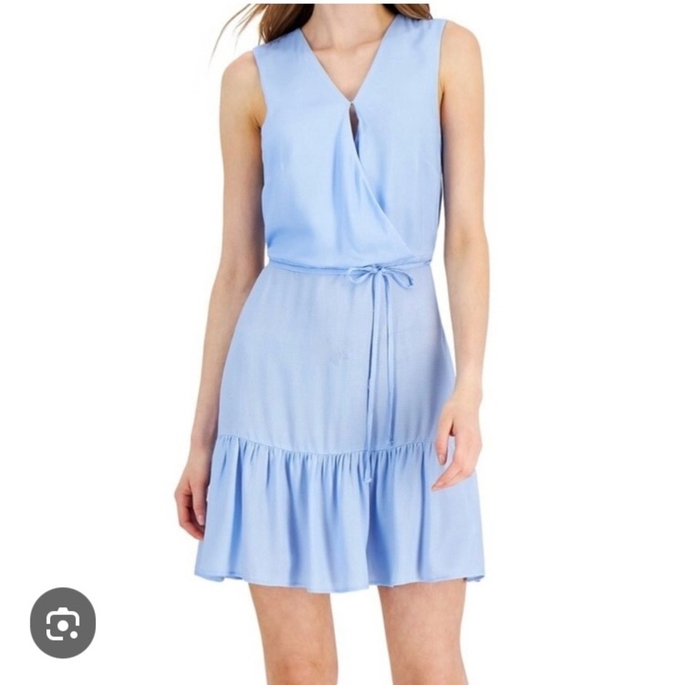 NWT - INC International Concepts Light Blue Midi Dress